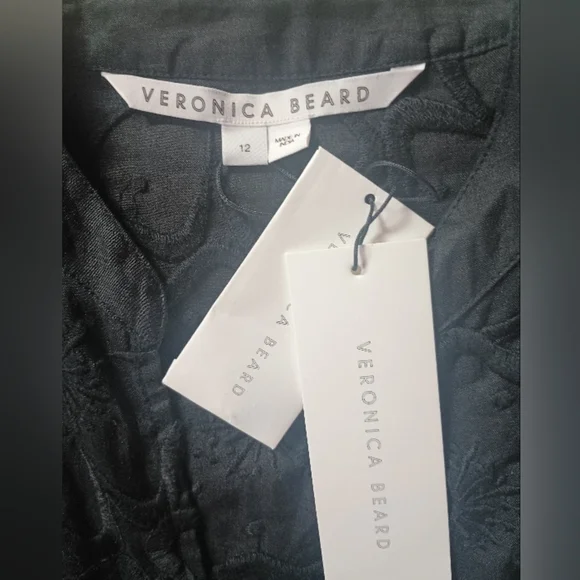 Veronica Beard Ladies Black "Archie" Mini Dress NWT! - Picture 8 of 11